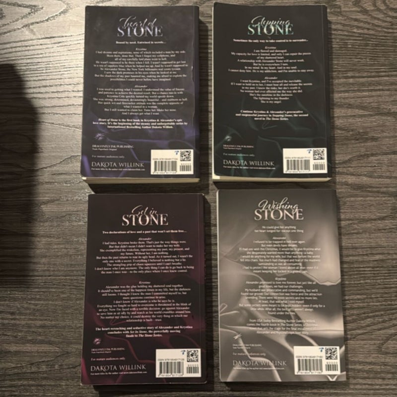 The Stone Series - books 1-4