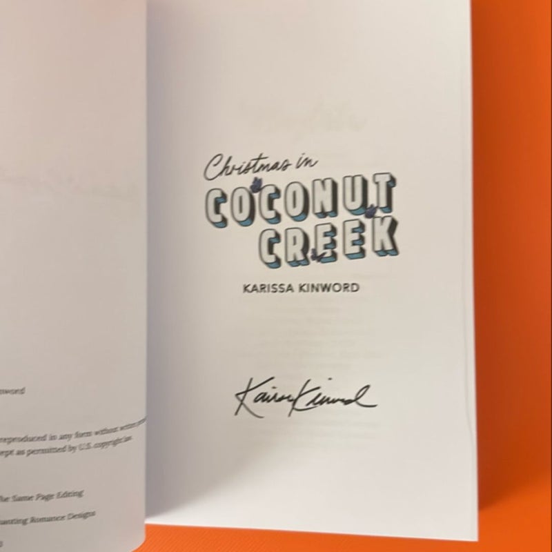 Christmas in Coconut Creek -Signed -Probably Smut Special Edition