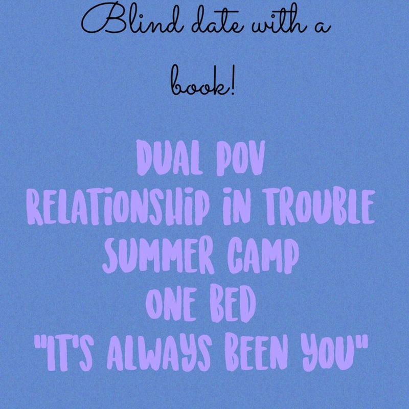 Blind date with a book: romance!!