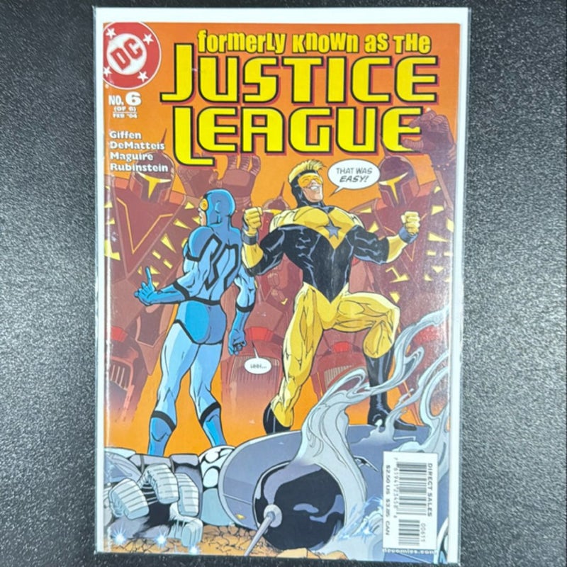 Justice League # 6 of 6 Feb 2004  DC Comics 