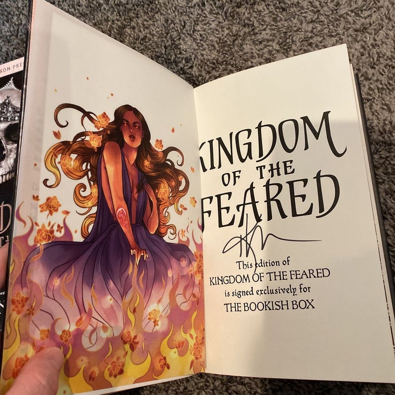 SIGNED Bookish Box popular Kingdom of the Wicked