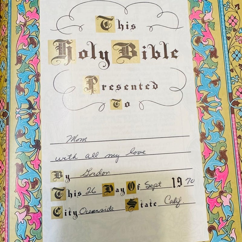 HOLY BIBLE 