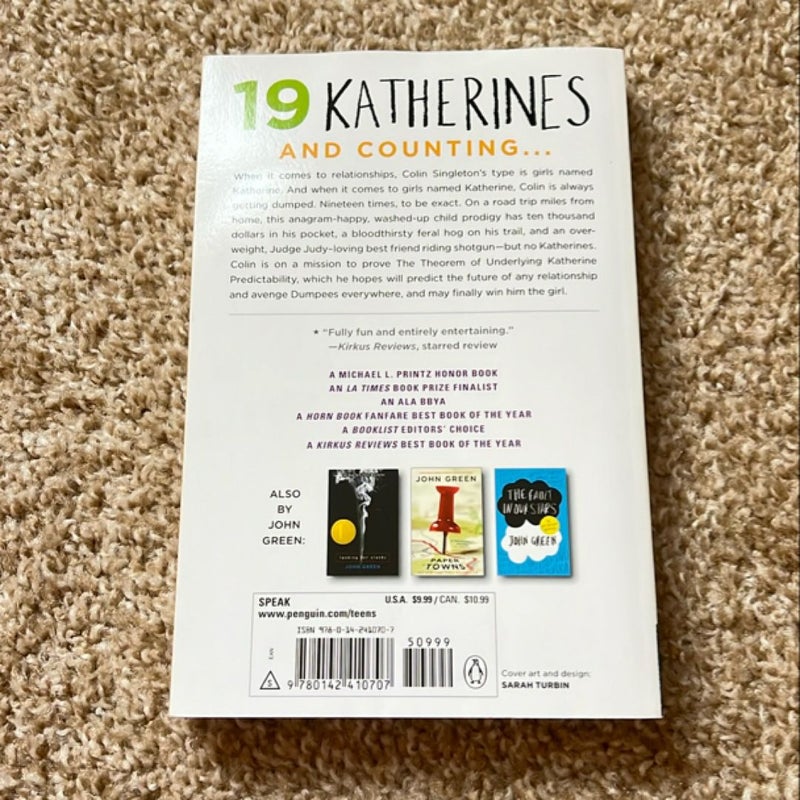 An Abundance of Katherines