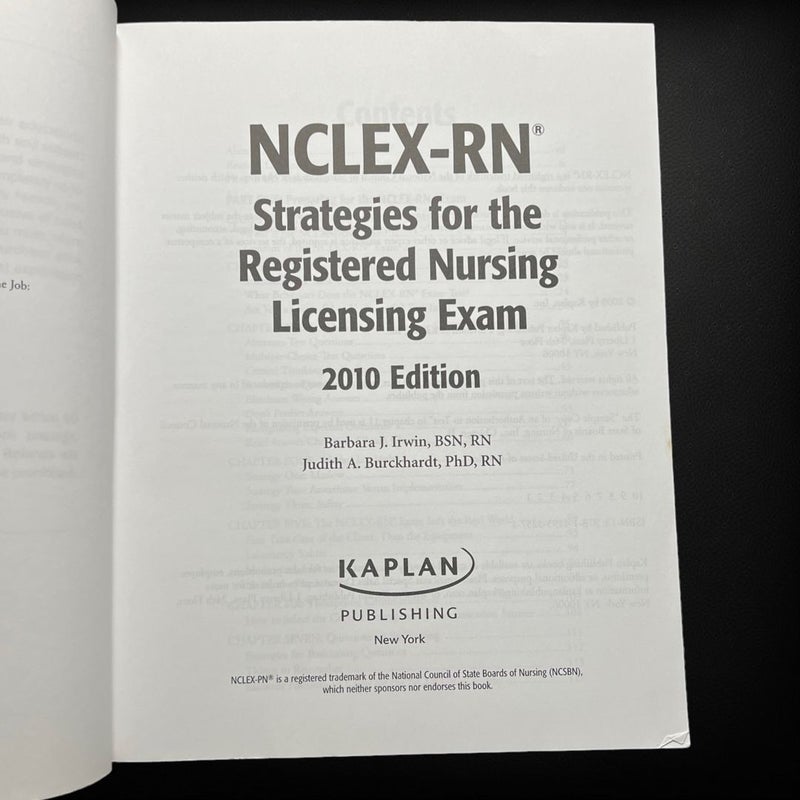 NCLEX-RN Exam 2010 with CD-ROM