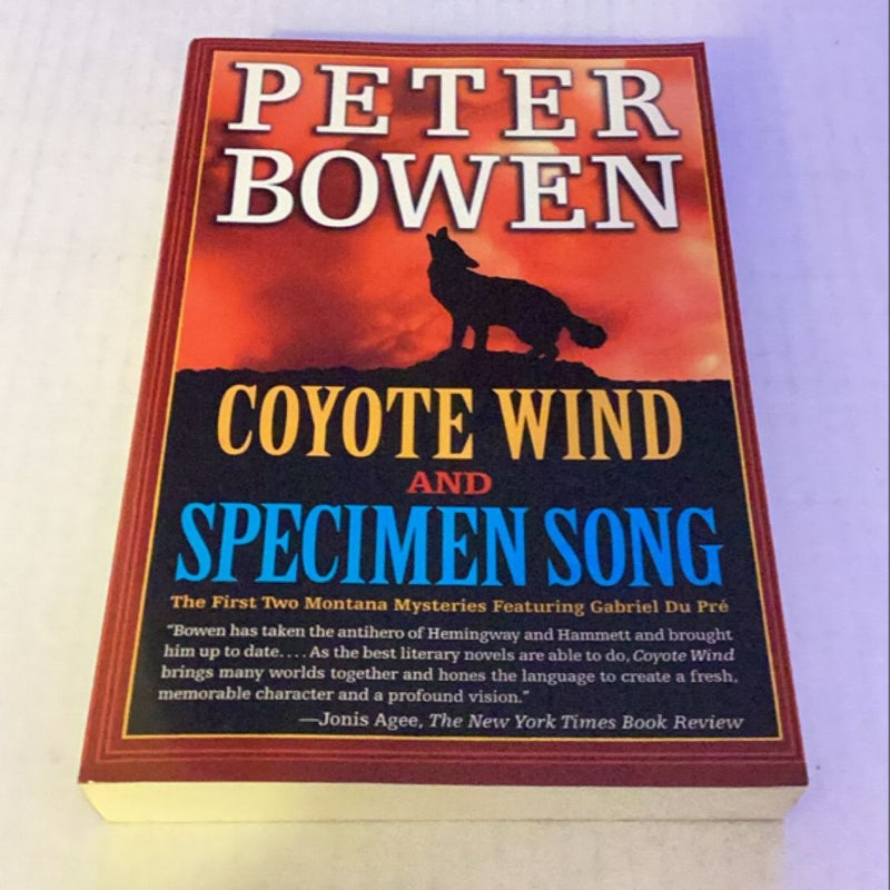 Coyote Wind and Specimen Song