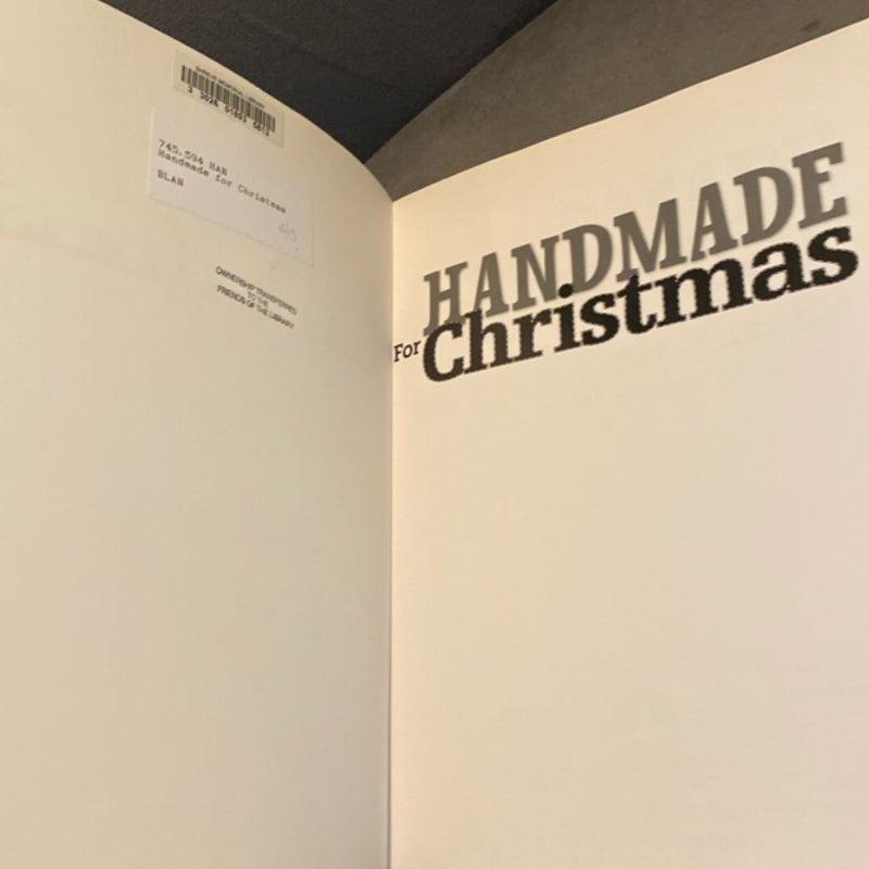 Handmade for Christmas