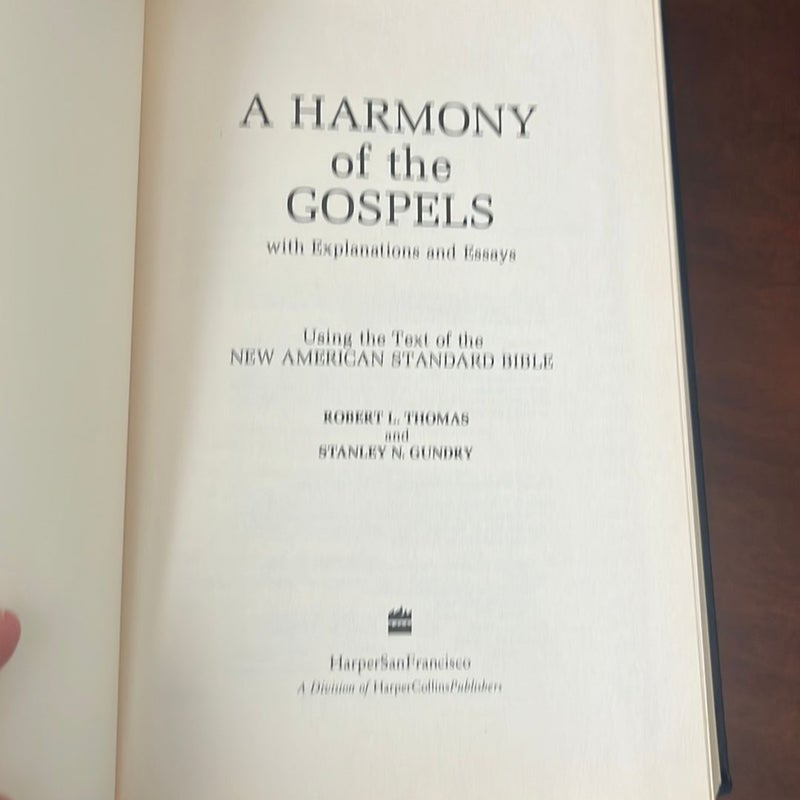 A Harmony of the Gospels 