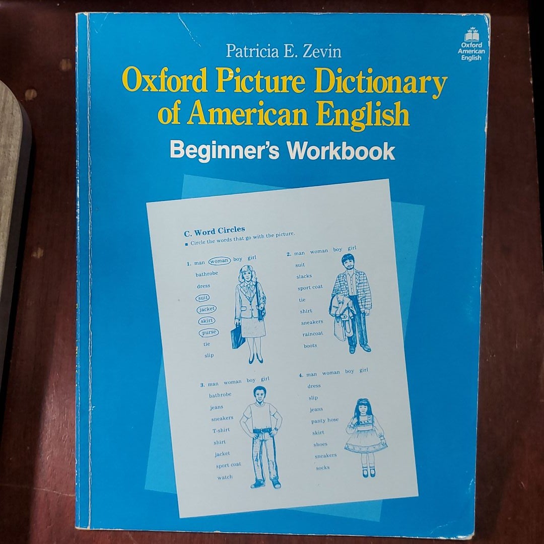 Oxford　Patricia　English　Zevin,　by　American　Picture　Pangobooks　Dictionary　of　E.　Paperback