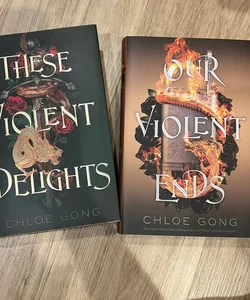 These Violent Delights & Our Violent Ends Owlcrate editions