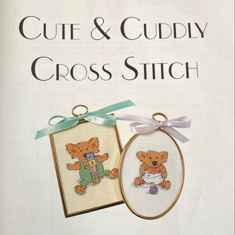 Cute and Cuddly Cross Stitch