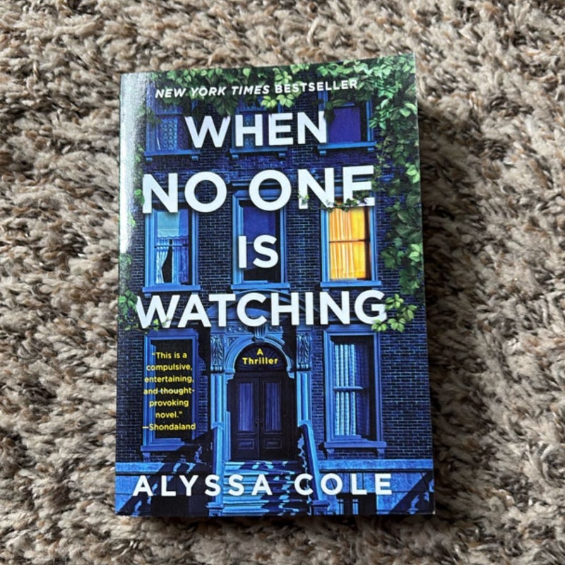 When No One Is Watching