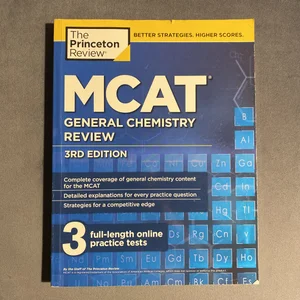 MCAT General Chemistry Review, 3rd Edition