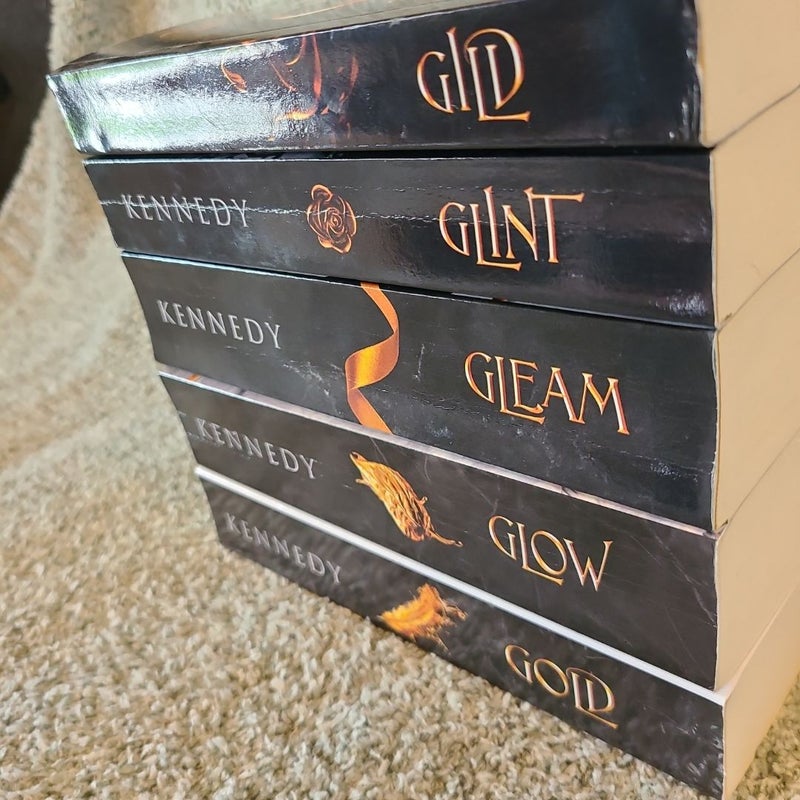 Plated Prisoner Series bundle - Gild, Glint, Gleam, Glow, Gold