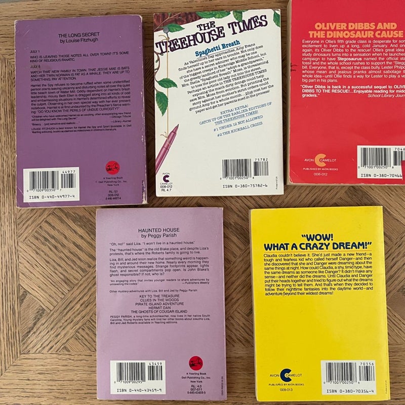 Bundle- 80s Chapter Books