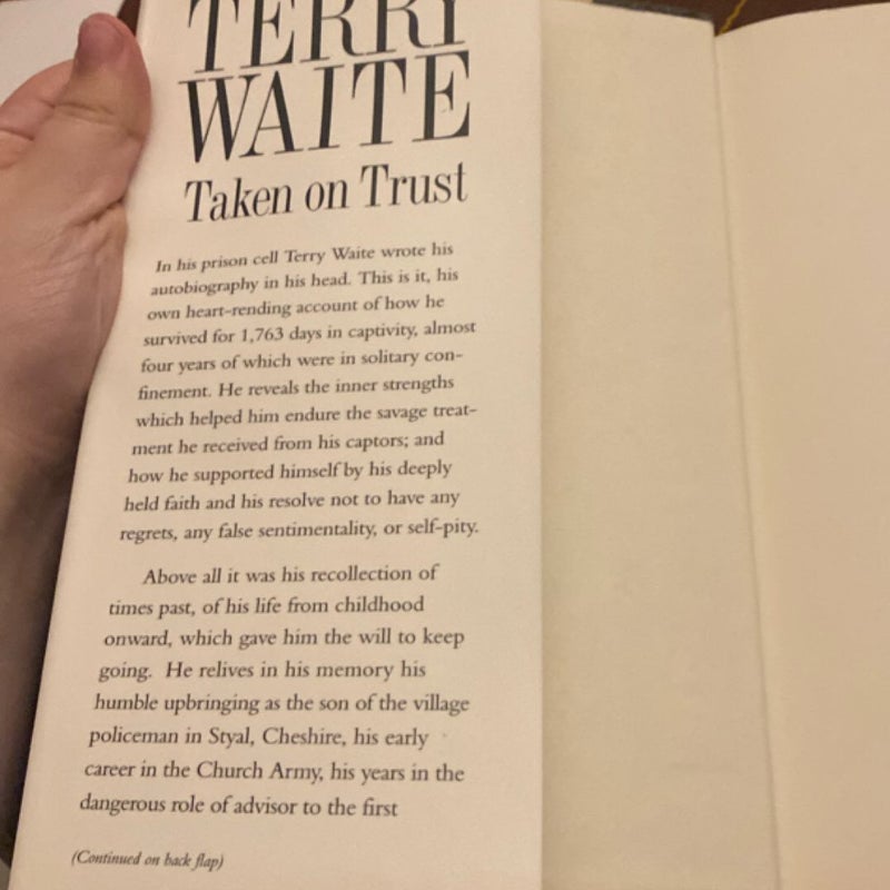 Taken on Trust