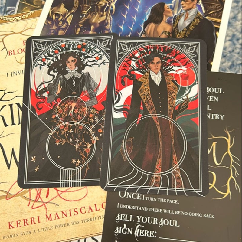 Barnes and Noble exclusive Kingdom of the Wicked trilogy