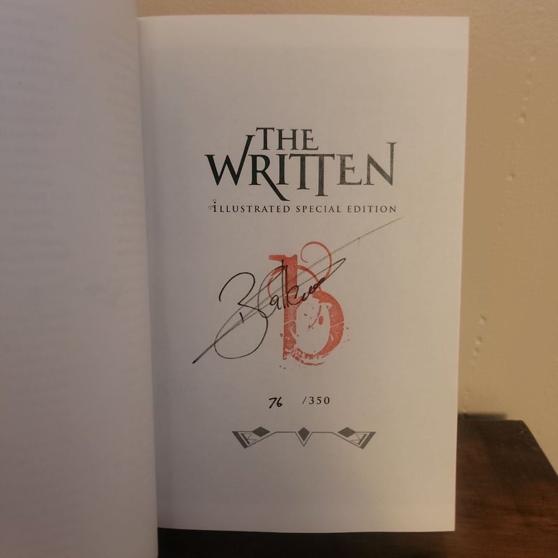 The Written [SIGNED & NUMBERED]