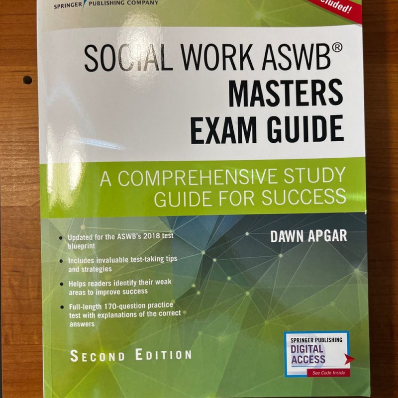 Social Work Aswb Masters Exam Guide, Second Edition