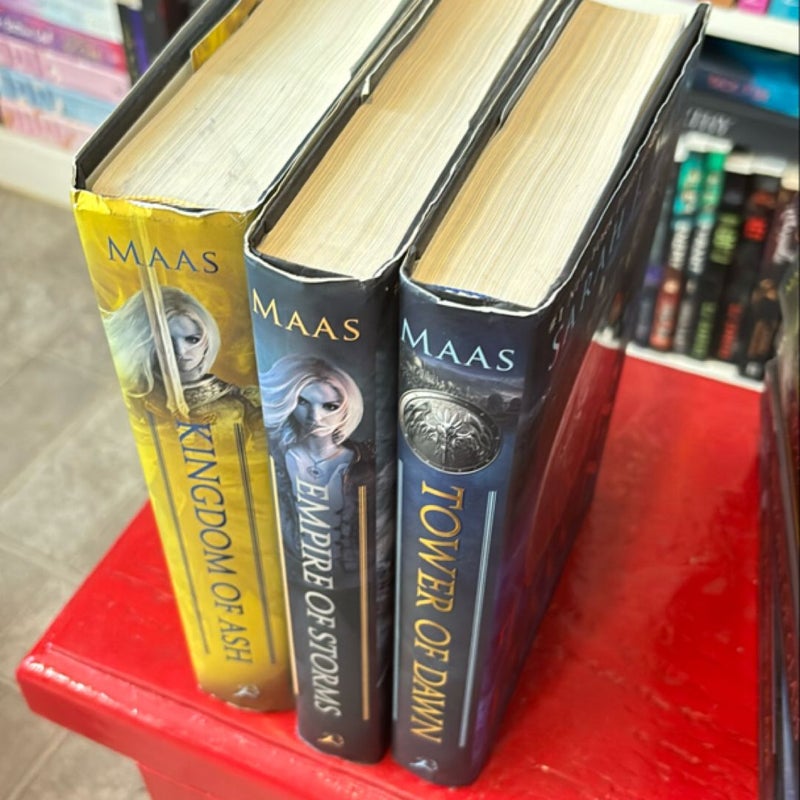 Throne Of Glass book set 