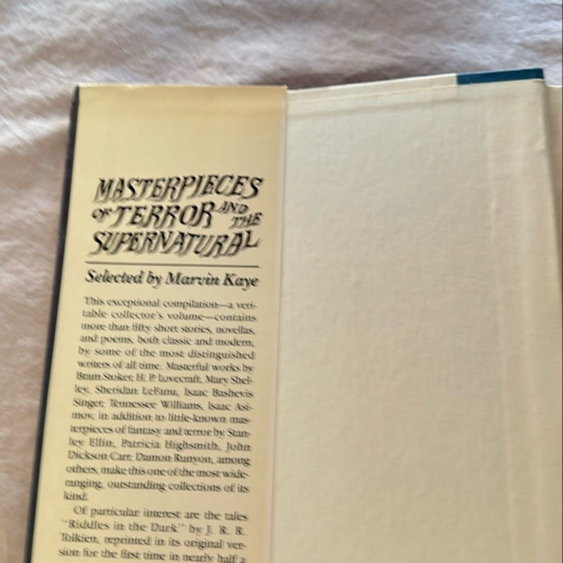 Masterpieces of Terror and the Supernatural