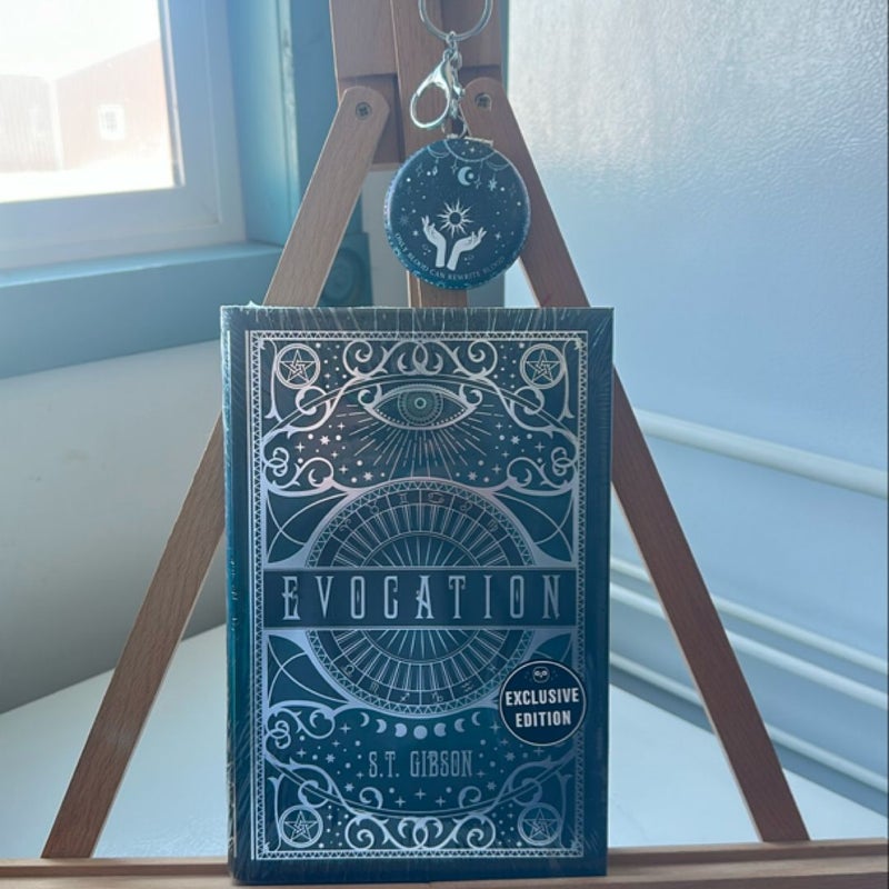 Owlcrate exclusive Evocation and keychain mirror