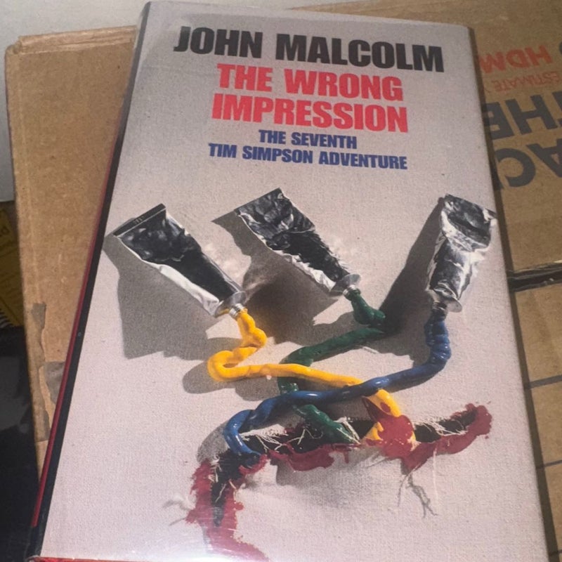 THE WRONG IMPRESSION SIGNED
