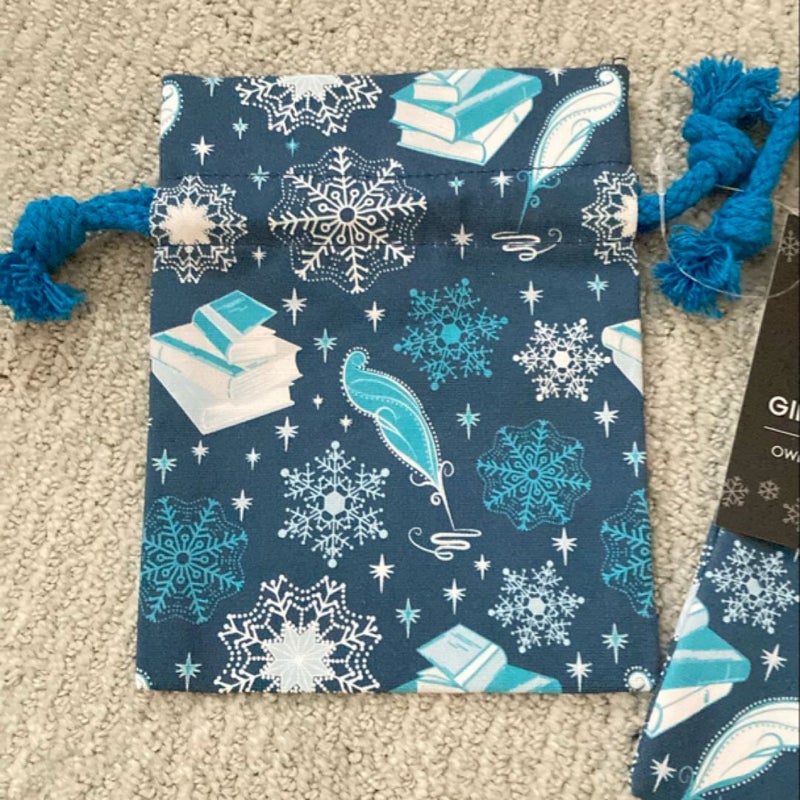 OwlCrate reusable bookish gift bag set