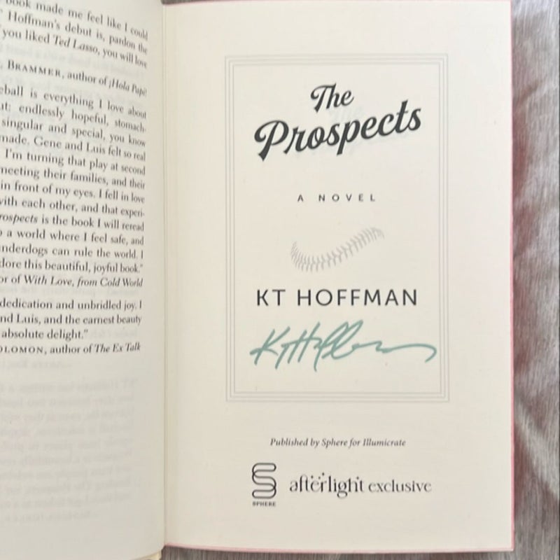 The Prospects SIGNED Afterlight Book Box