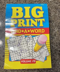 Big Print: Find A Word