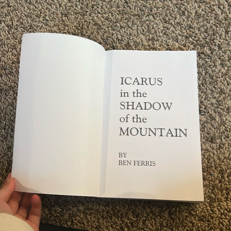 Icarus in the Shadow of the Mountain