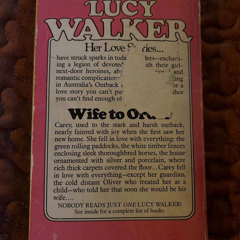 Wife to Order