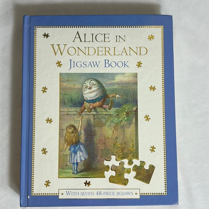 Alice in Wonderland Jigsaw Book