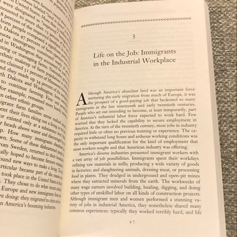 Daily Life in Immigrant America, 1870-1920