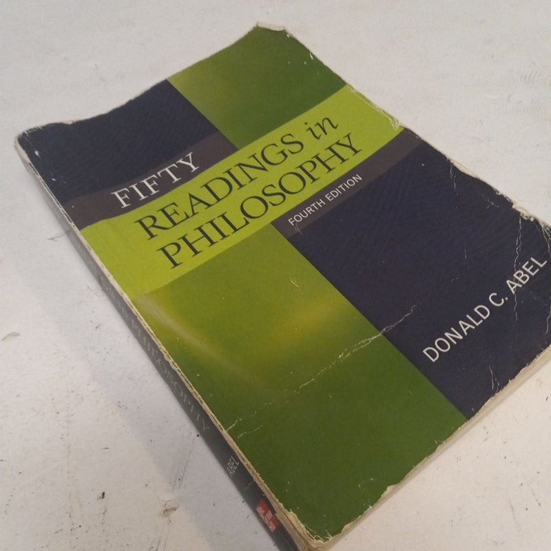 Fifty Readings in Philosophy