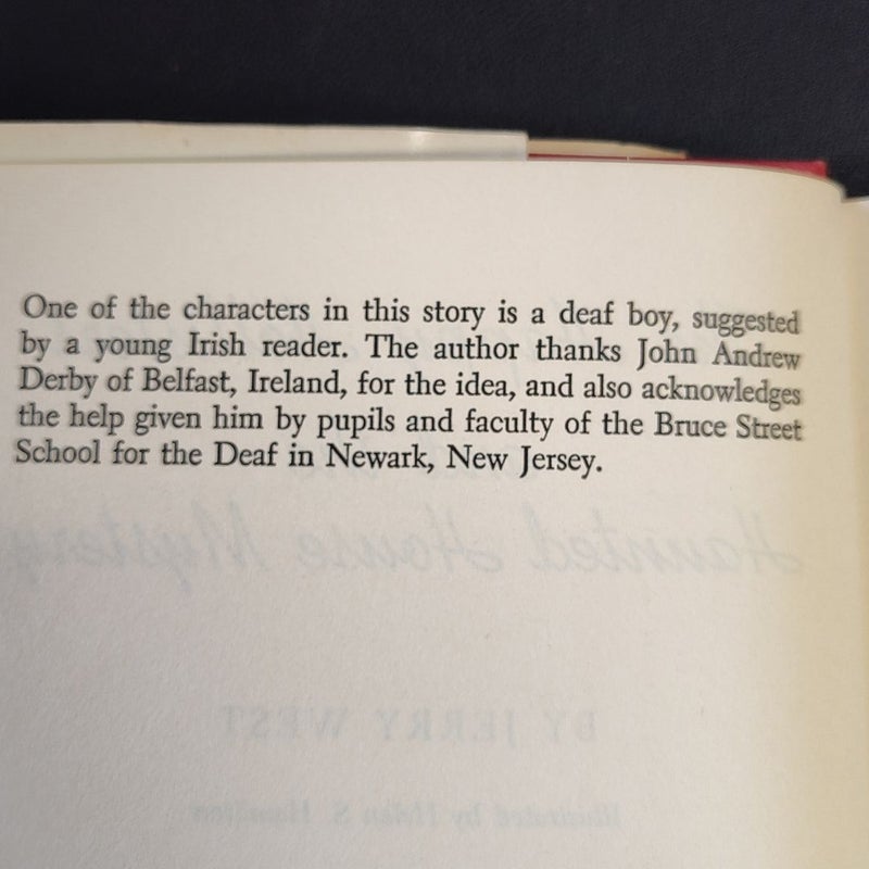 The Happy Hollisters and the Haunted House Mystery