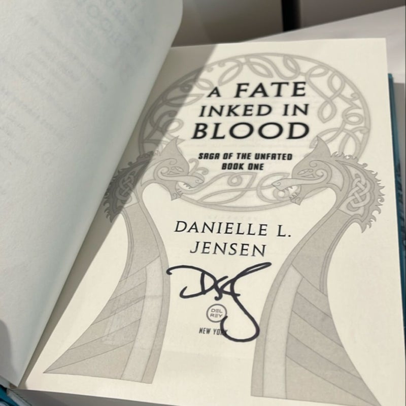 A Fate Inked in Blood -SIGNED 