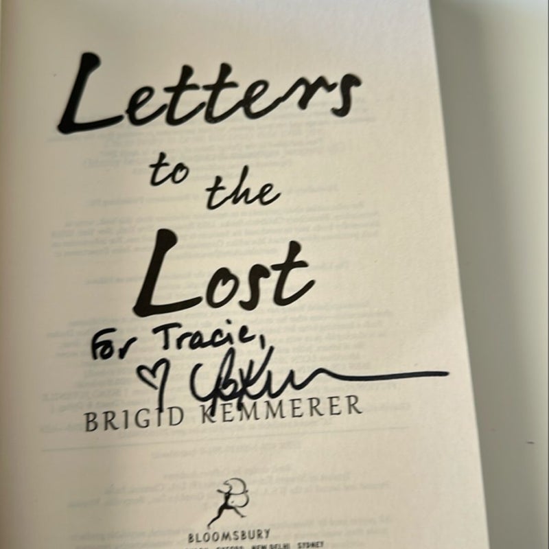 Letters to the Lost (signed)