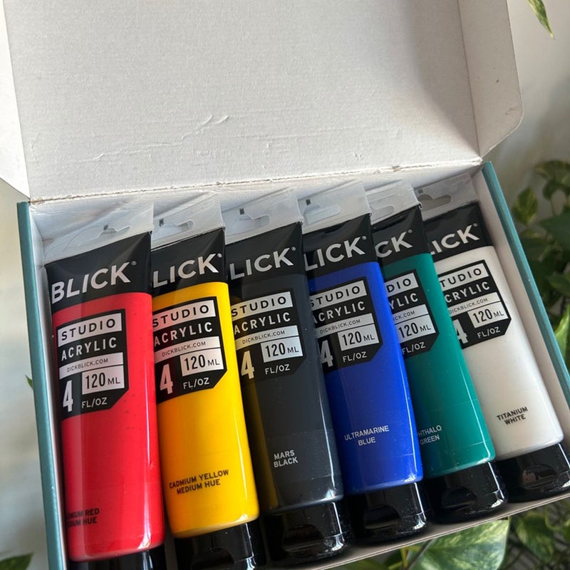 Acrylic paint set