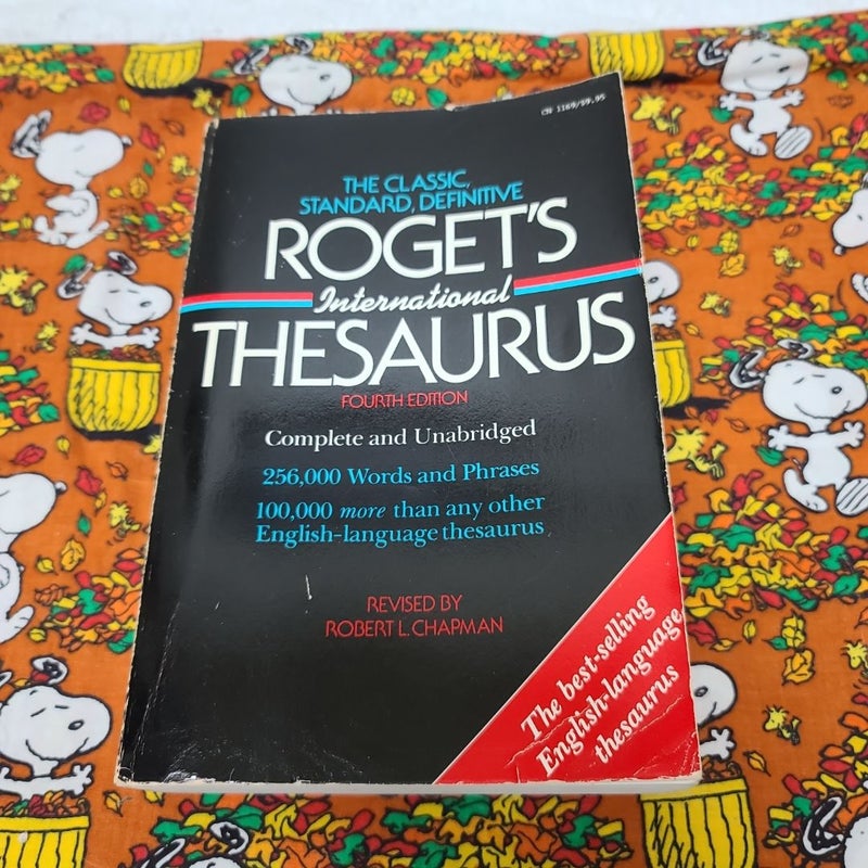 Roget's International Thesaurus