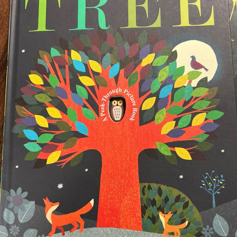 Tree and Moon: a Peek-Through Picture Books collection 