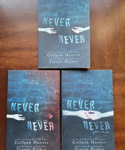 NeverNever Series by Colleen Hoover Tarryn Fish OOP ORIGINAL Indie Book Novel
