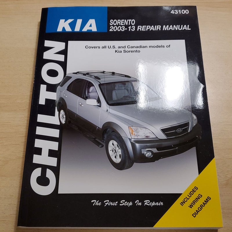Kia Sorento Automotive Repair Manual, 2003-13