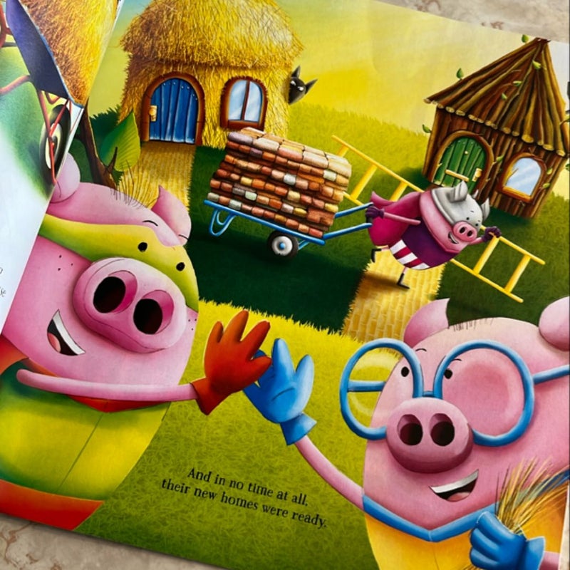 Three Little Superpigs bundle of 2 books