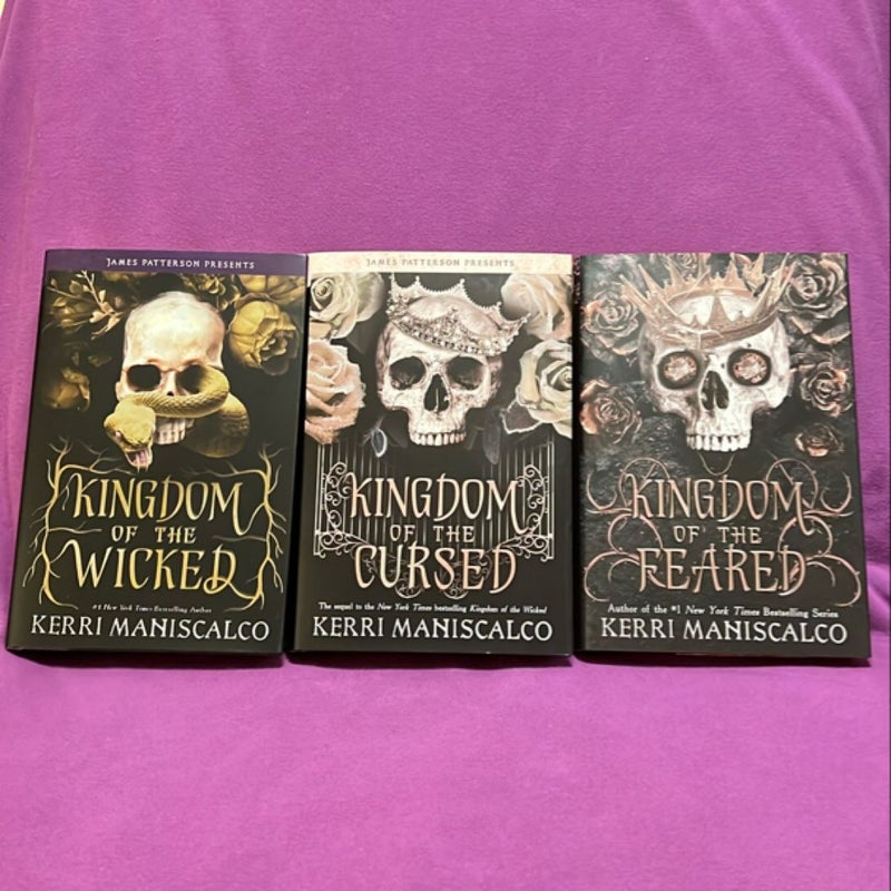 Kingdom of the Wicked series - Beacon/Bookish Box Exclusive editions