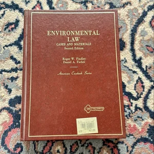 Environmental Law in a Nutshell, 9th