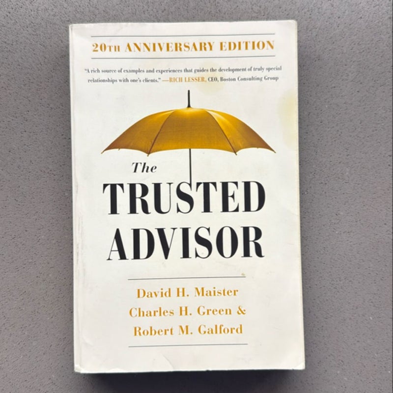 The Trusted Advisor: 20th Anniversary Edition