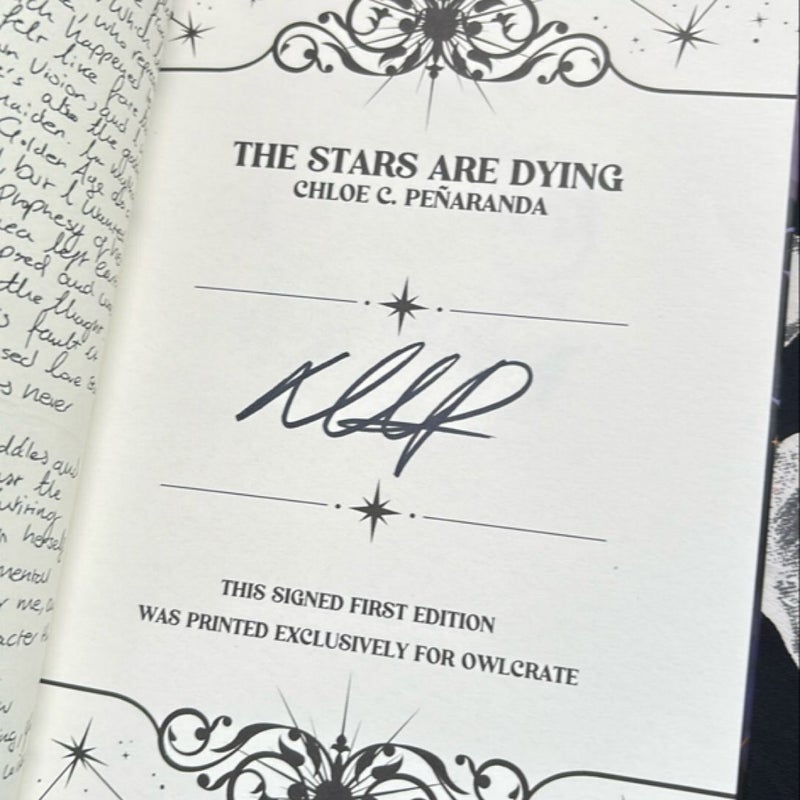 The Stars Are Dying - Signed 