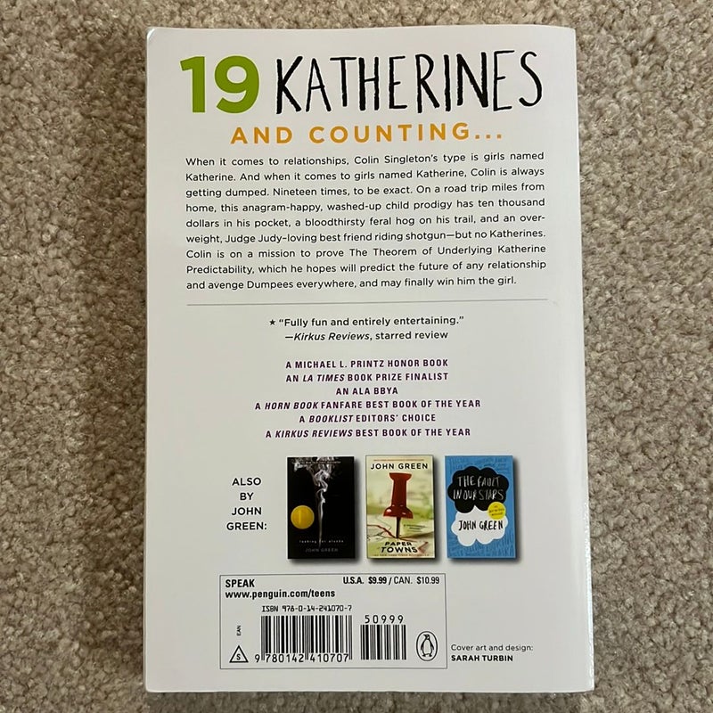 An Abundance of Katherines