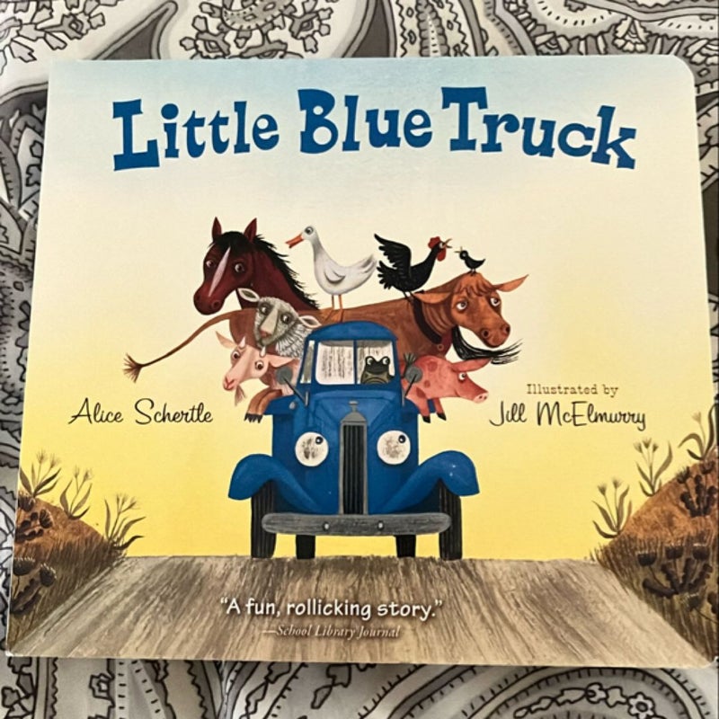 Little Blue Truck Board Book