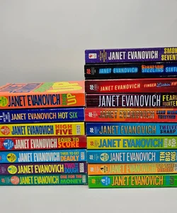 Stephanie Plum Lot 17 Janet Evanovich Books Detective